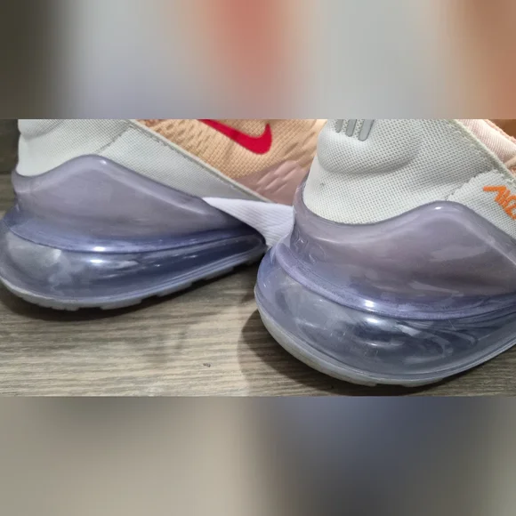 Nike Air Max 270 Washed Coral/track Red-white - Picture 7 of 7